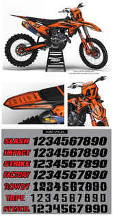Scribble Graphic Kit for KTM